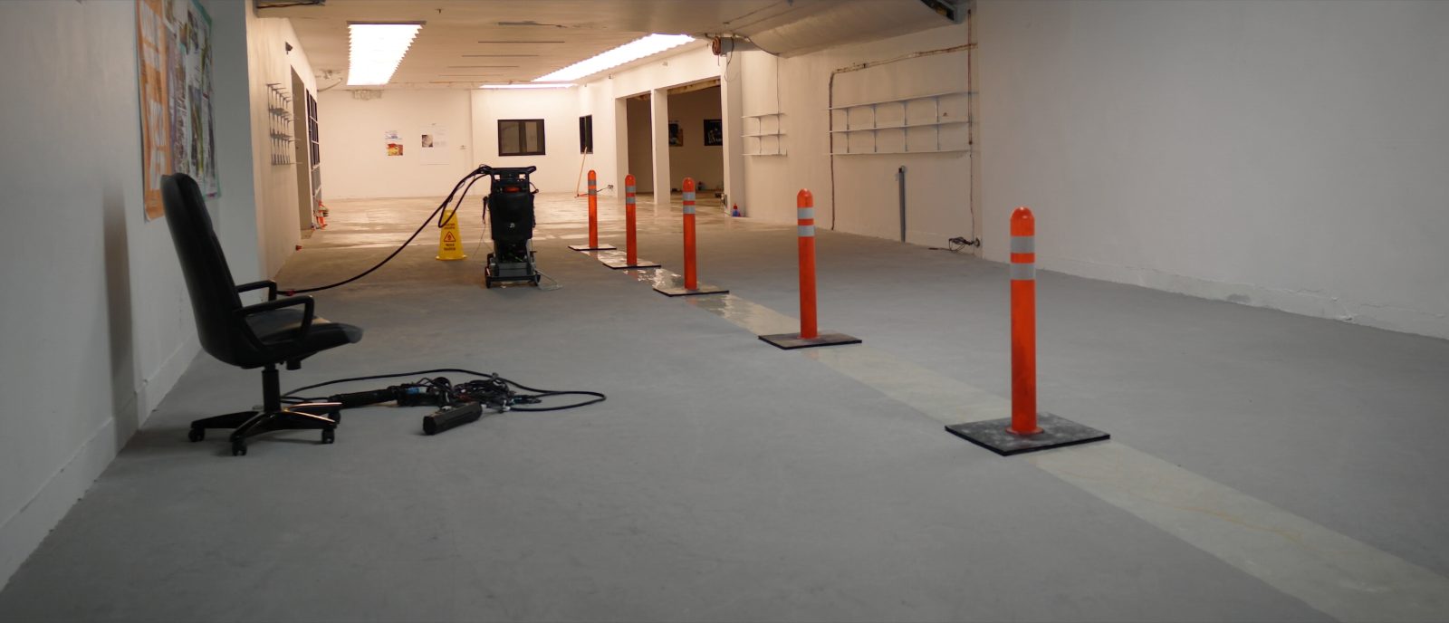 Commercial corridor mid strip-and-seal